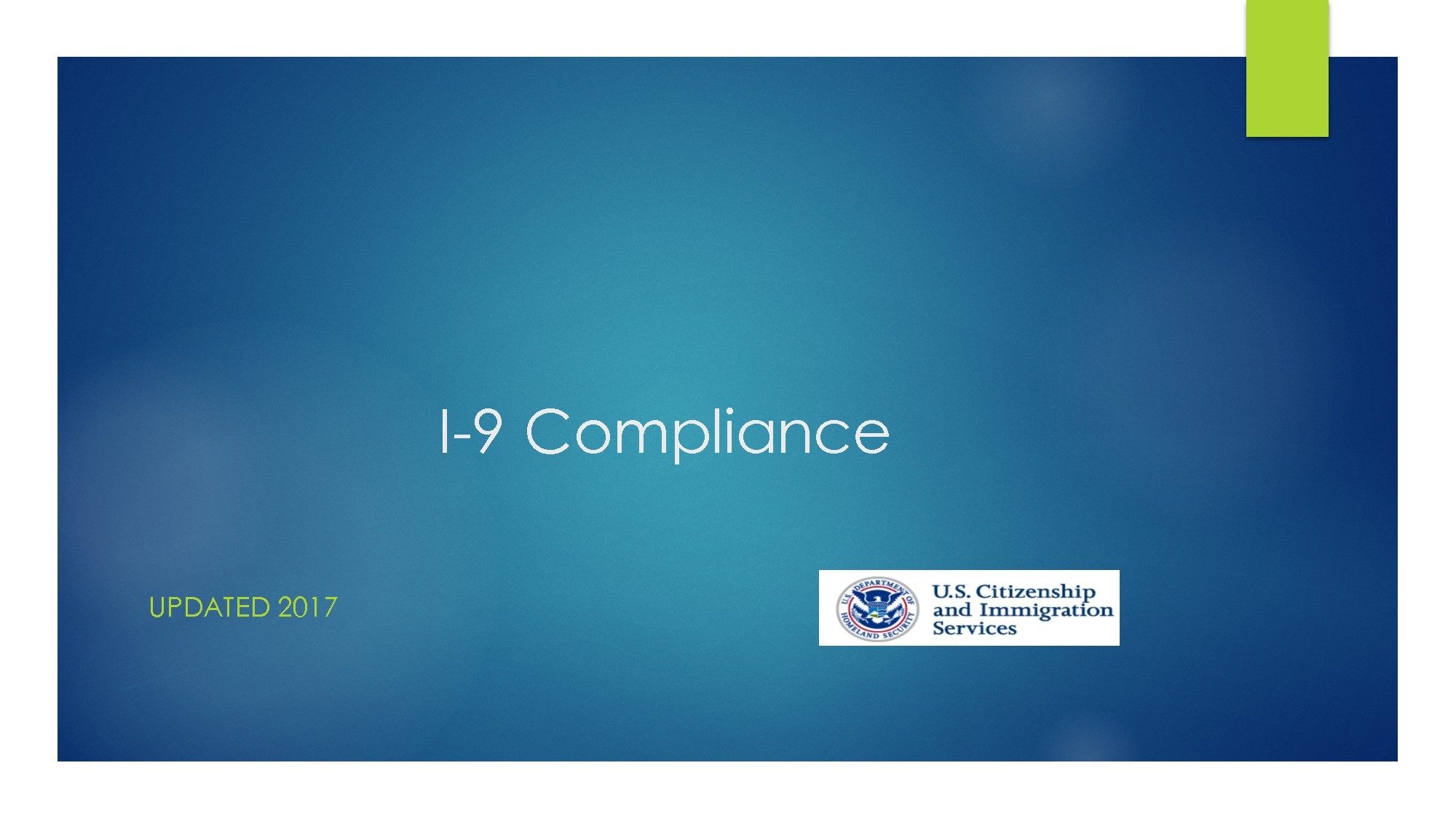 I-9 Compliance