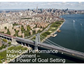 Individual Performance Management - The Power of Goal Setting