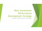 Next Generation Performance Development 