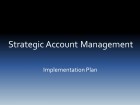 Strategic Account Management 